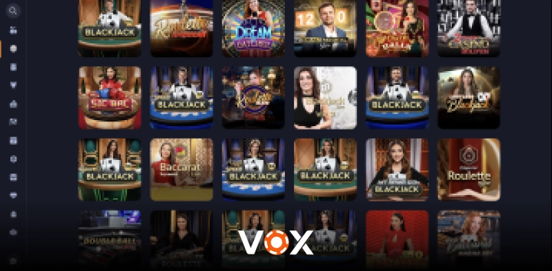Zagraj w ruletkę i blackjacka w Vox Casino_Krupierzy na żywo